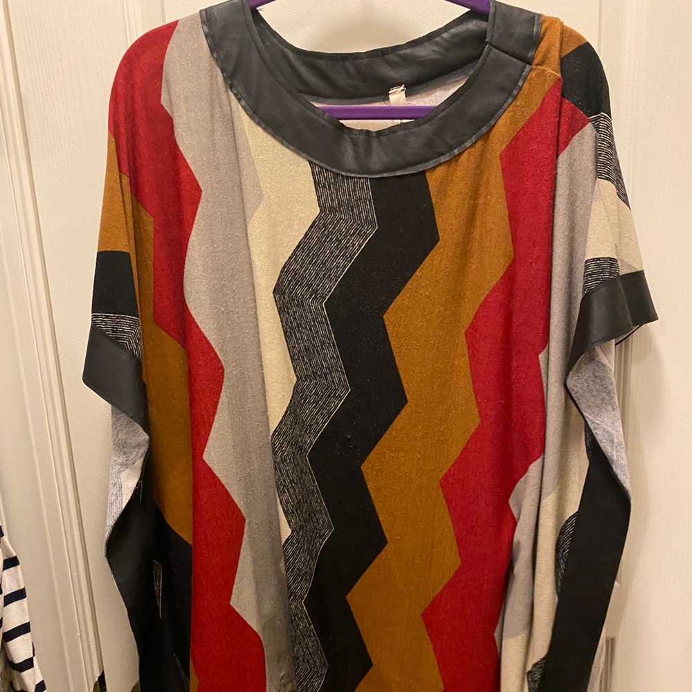 Poncho style top